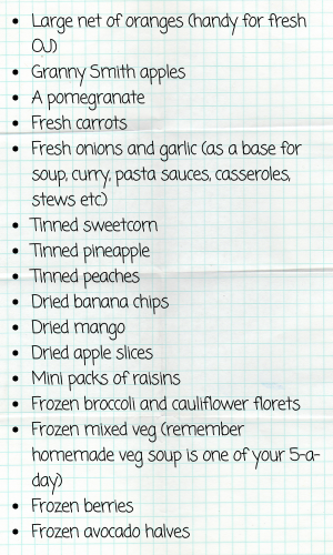 How To Ensure Your Kids Get Their 5-A-Day During The Coronavirus fruit
